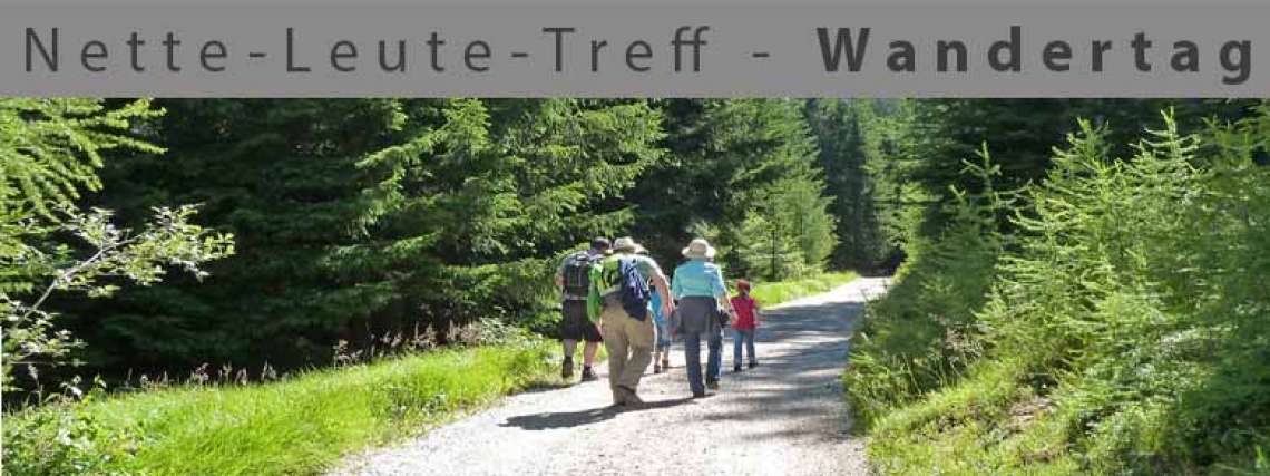 Wir gehen wandern....Wandertag
