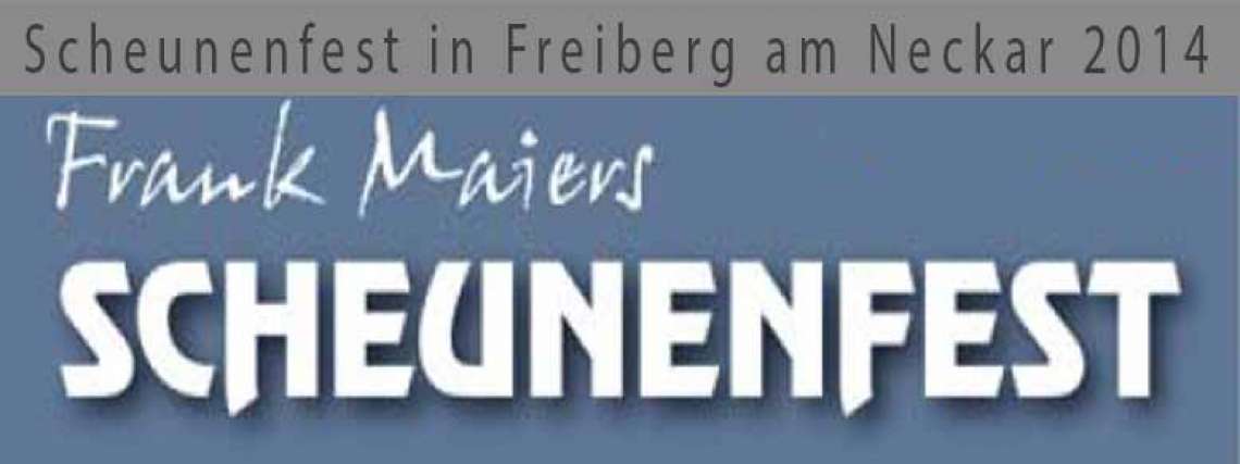 Scheunenfest in Freiberg am Neckar 2014