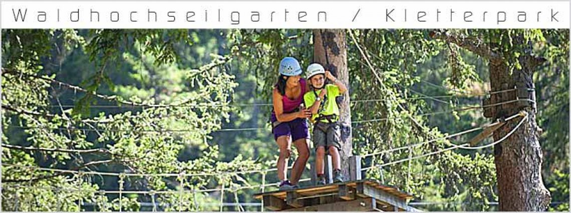Waldhochseilgarten / Kletterpark am 06.08.2017